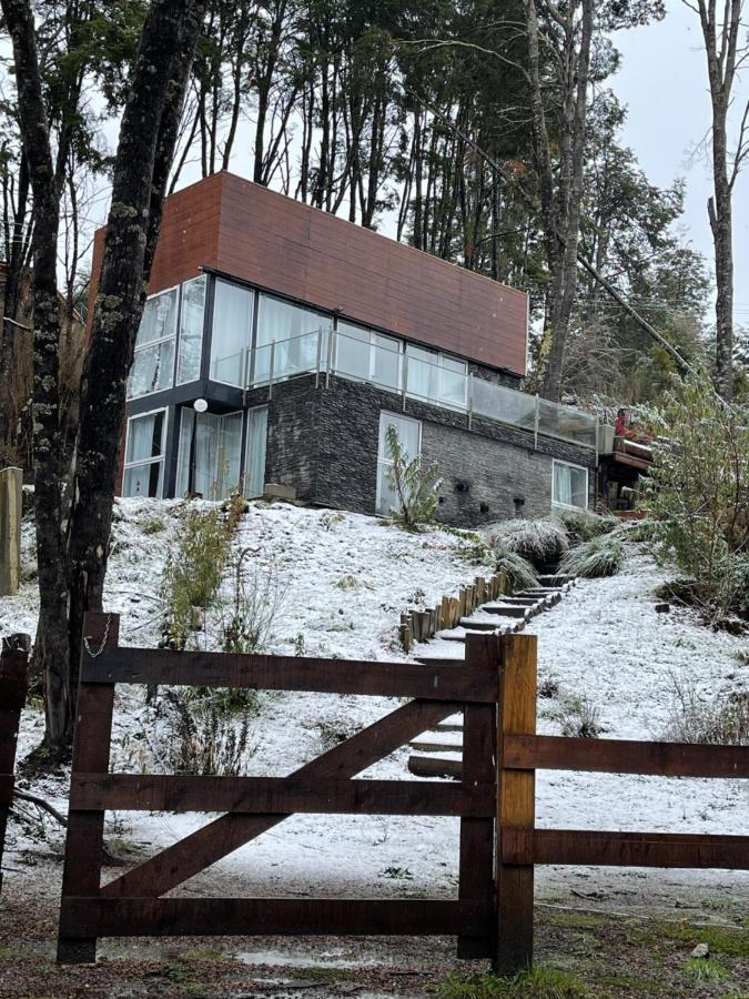 Casa Moderna En El Bosque Y Montana Villa Villa La Angostura Exteriör bild