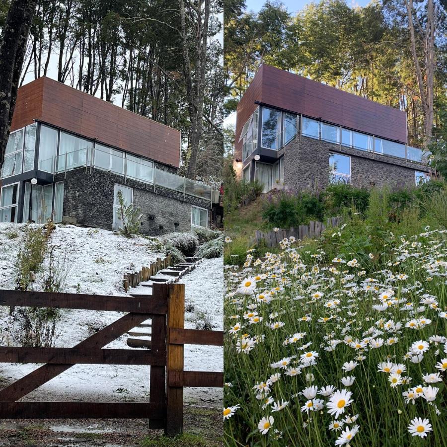 Casa Moderna En El Bosque Y Montana Villa Villa La Angostura Exteriör bild